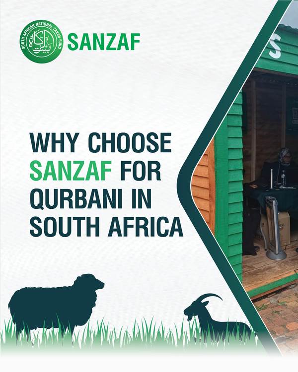 Why Choose SANZAF for Qurbani in South Africa?