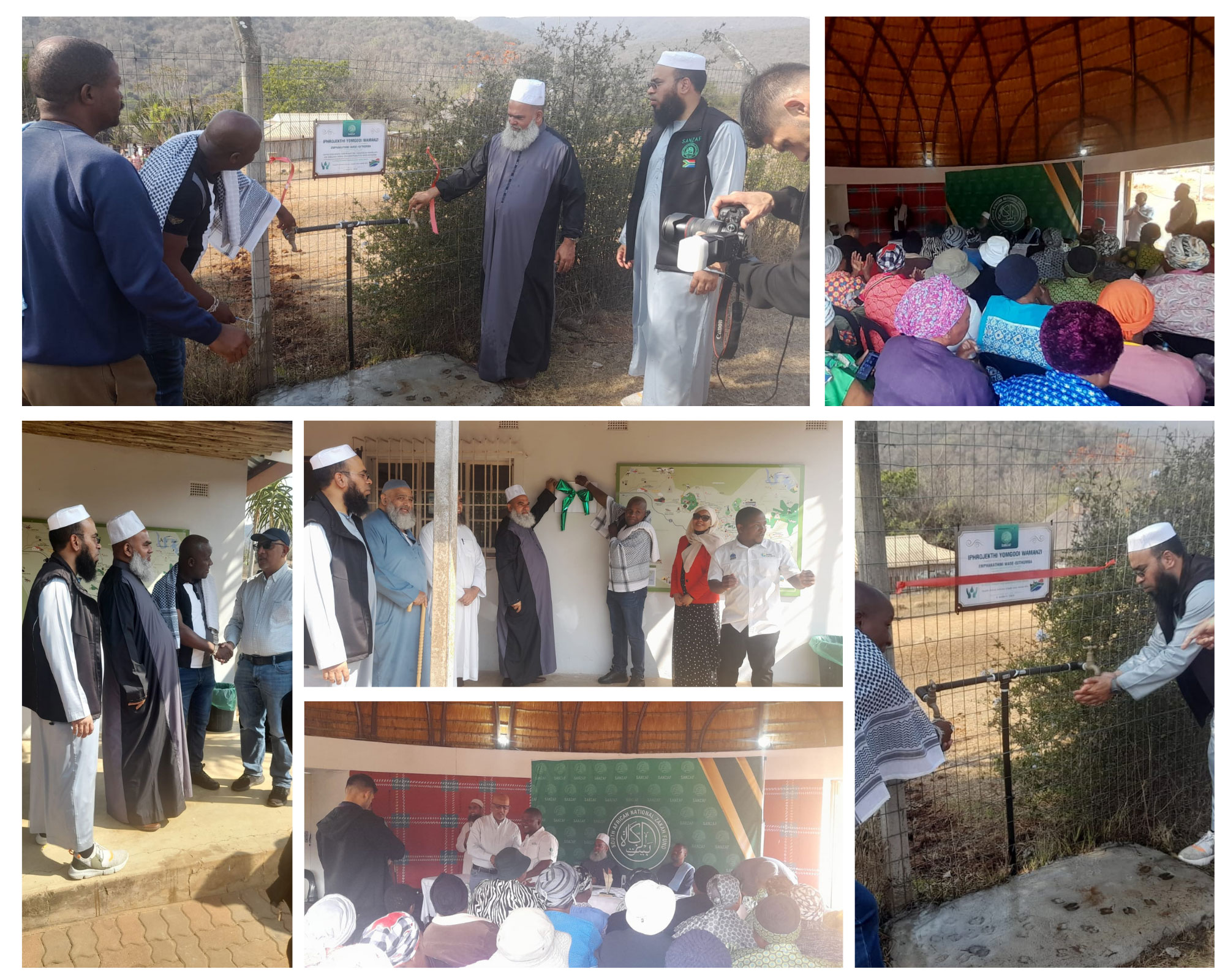 From a Need for Water to a Source of Hope: SANZAF Hands Over Borehole in Isithumba Village